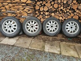 Alu kola 195/65 R15, 5x112 zimní pneu