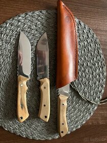Prodám mnou ručně vyrobené lovecké nože