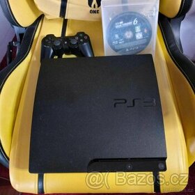 Playstation 3 SLIM 320GB + Gran Turismo 6 CZ