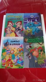 Dětské knížky, Disney, album s kartičkami postav, apod. - 1