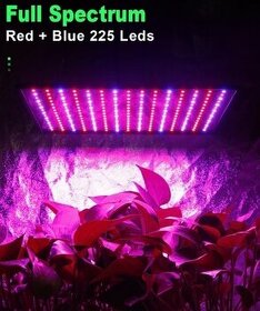 Ultratenký LED  Grow Light Full Spectrum Red+Blue.