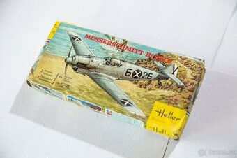 model letadla Messerschmitt Bf-109 B 1/72 od Heller