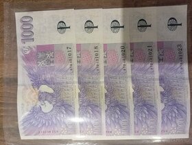 Výroční 1000 koruny. - 1