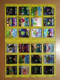 Prodám sběratelské album Angry birds