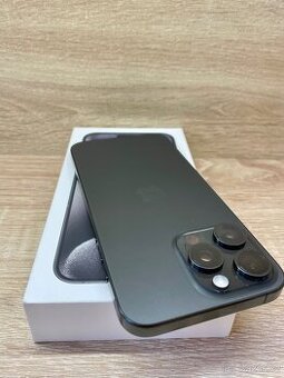 Apple iPhone 15 Pro 256GB Black - ZÁRUKA-