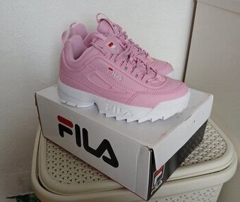 Fila růžové boty vel.37 - 1