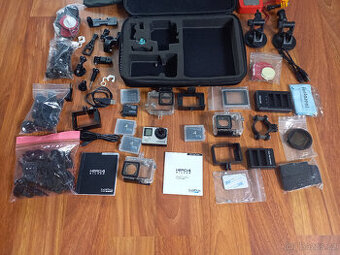 GoPro Hero 4 s velkým příslušenstvím