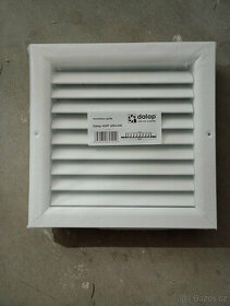 Ventilační mřížky DALAP - hliník, bílá, 200x200mm