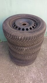 ZIMNÍ PNEU + DISKY 15"