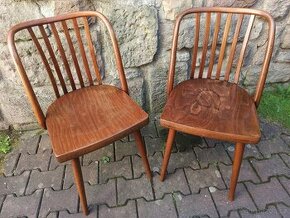 2 staré židle Schumann - 1