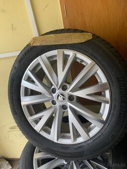 ❄️Alu kola. Orgio škoda Kodiaq Gigaro 235/55/18 zimní