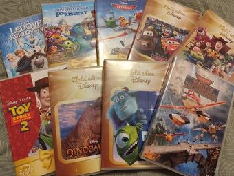 9x DVD - pohádky