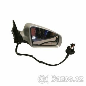 Pravé zrcátko 7 pinů stříbrná metalíza LY7W Audi A4 B7 2007