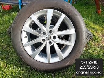 Alu Škoda Kodiaq 5x112R18 - 235/55R18