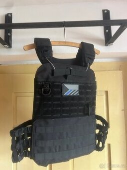 Černý nosič plátů molle AIRSOFT AČR PČR