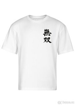 Oversized heavy pánské tričko japanese style - 1