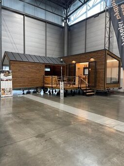Maringotka/ tiny house - GLAMPINGOVÁ WELLNESS SESTAVA