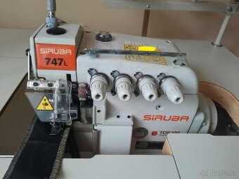 Průmyslový čtyřnitný overlock Siruba 747L