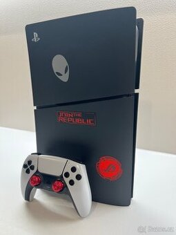 Ps5 slim + černý kryt