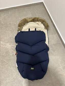 Zimní fusak Zopa Fluffy a rukávníky Zopa Royal blue