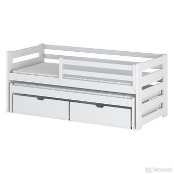 Dětská postel LISA 90x200 oranžová