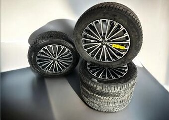 Zánovní originální alu kola VW 5x112 + 235/55r18 - 1