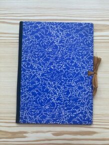 Retro školní desky na písmenka