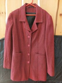 Dámské sako s příměsi velny vel.M