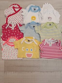 Dětské oblečení mix 0-3 měsíce (vel. 50-56), pro holku i klu