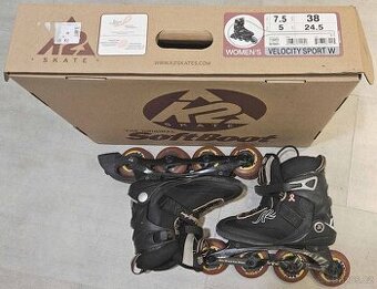 Kolečkové brusle K2, vel.24.5/38