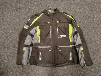 bunda 3v1 GMS EVEREST černo-antracitově-žlutá 3XL