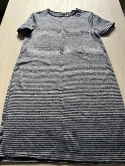 Letní proužkované šat vel M - 1