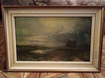 Obraz "Mokrý luh" od F. Vasiljeva