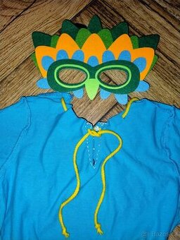 Maska papoušek kostým