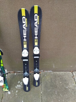 dětské lyže head Spershape team černé, 97 cm