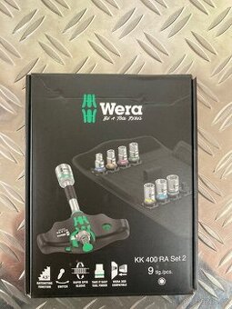 WERA Kraftform Kompakt 400 RA Set 2, 9 dílný 05023470001