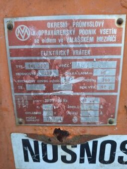 Prodám Stavební vrátek