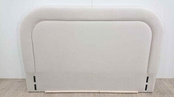 Béžové čalouněné čelo postele 183x120 cm Maison de Reve