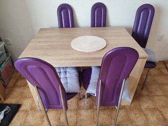 Stůl+5 židlí