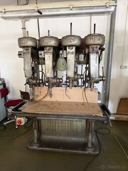 Vícevřetenová vrtačka – 4vřetenová, průmyslová