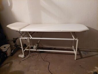 Masážní/kosmetické lehátko s el. polohováním