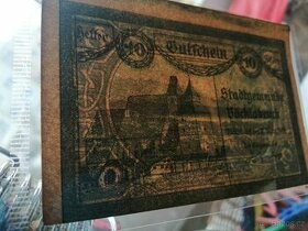 3 kusy raritné bankovky r.1920 / 1.svet. vojna - 1
