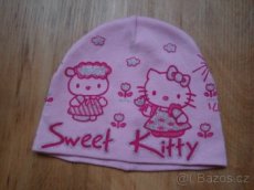 dětská čepice s motivem Hello Kitty - vel. 48 - zn. M&P