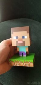 Minecraft steve Lampa
