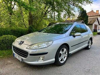 Peugeot 407 2.0HDI 100KW PANORAMA,TAŽNÝ,POLOKŮŽE
