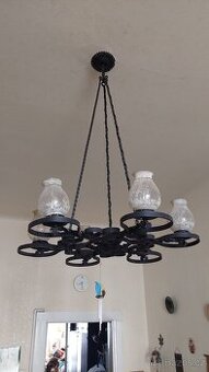 Lustr, lampy historické - 1