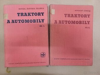 Traktory a automobily ,Novák,Šupitar,Zelinka dva díly - 1