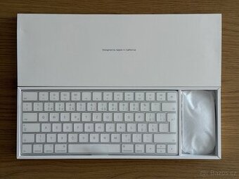 Novy set Apple Magic Mouse a Magic Keyboard