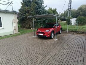 Modulární montovatelný pozinkovaný přístřešek na auto garáž - 1