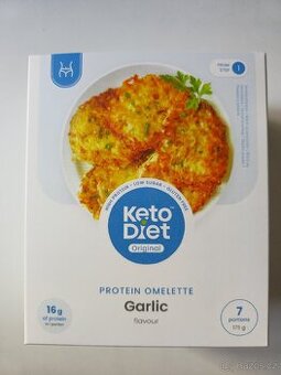 Keto Diet - Česneková placka